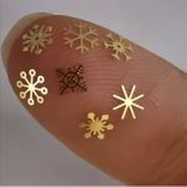 پولک فلزی برف