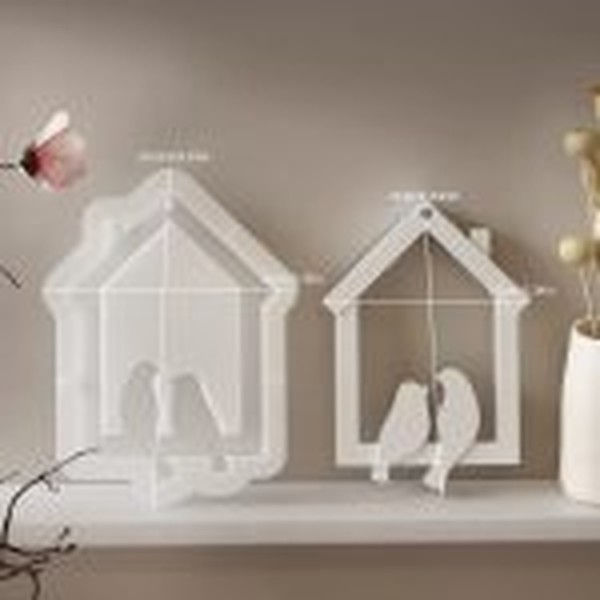 قالب کلبه مرغ عشق