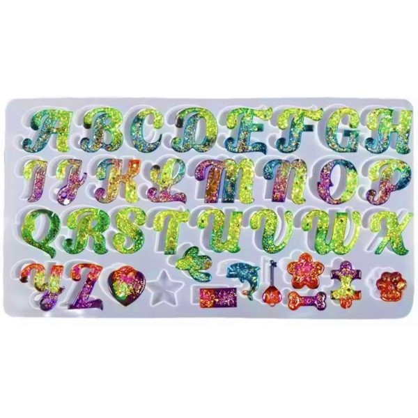 قالب سیلیکونی حروف فانتزی