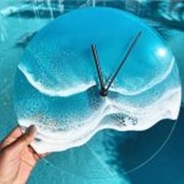 قالب سیلیکونی سینی و ساعت