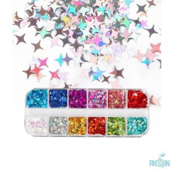 پک اکلیل درشت 12 رنگ