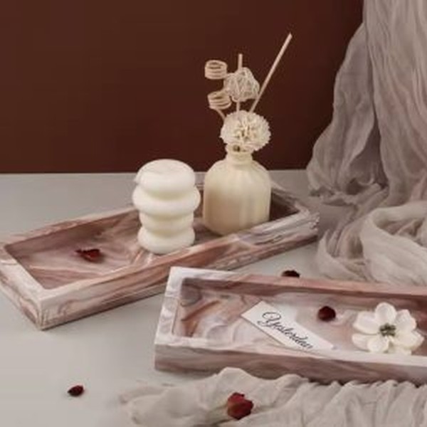 قالب سیلیکونی سینی مستطیل لبه دار