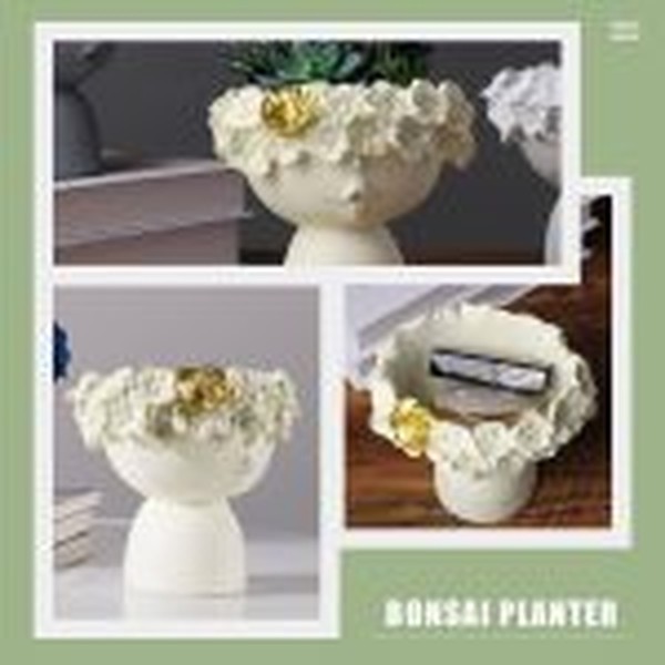 قالب گلدان شکوفه