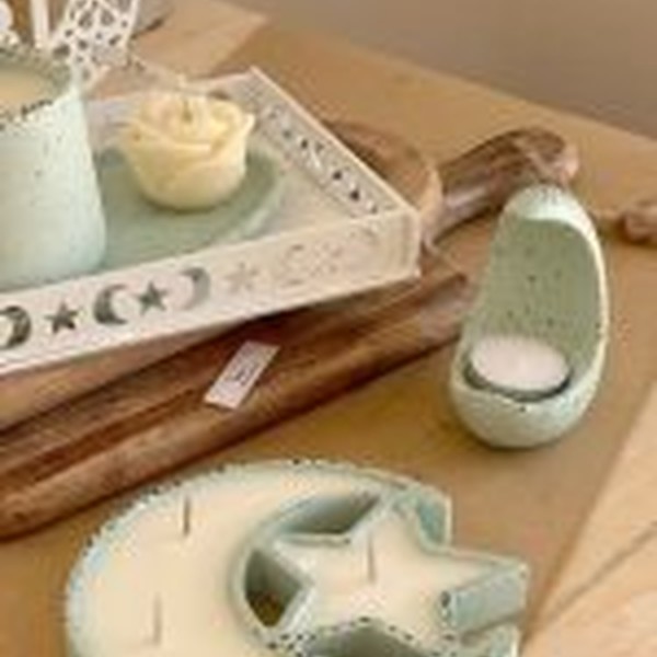 قالب سیلیکونی ماه و ستاره