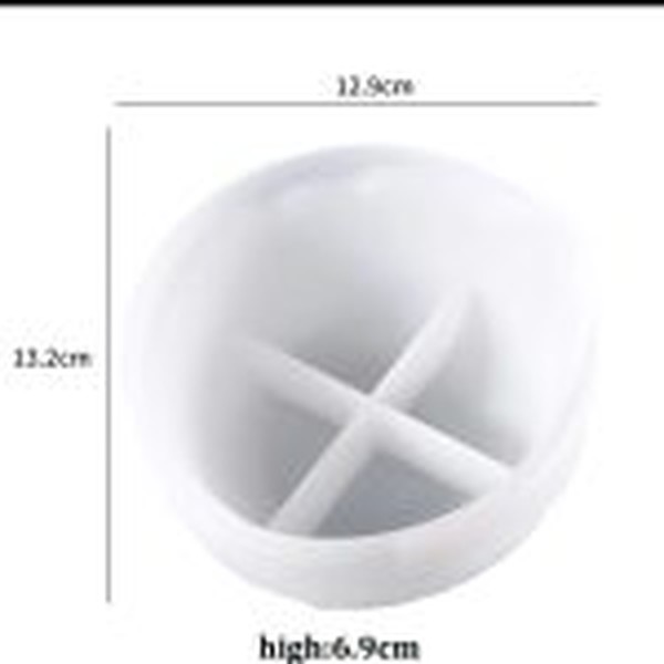 قالب سیلیکونی کاسه دفرمه