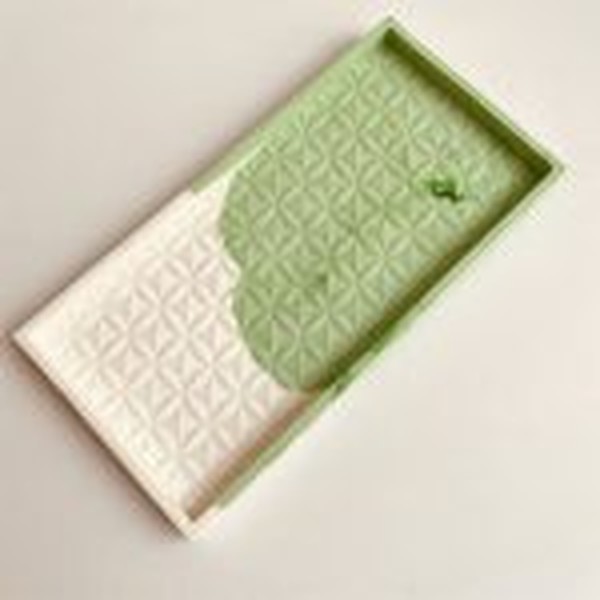 قالب سینی لبهدار مدل طرح دار