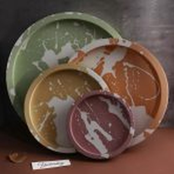 قالب ست سینی لبهدار