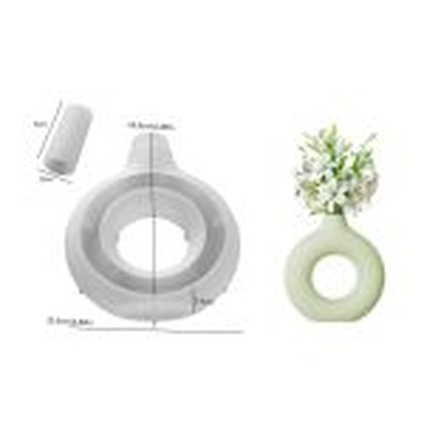 قالب گلدان دونات