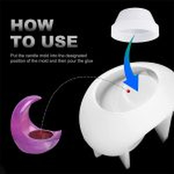 قالب سیلیکونی جاشمعی ماه