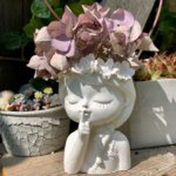 قالب گلدان دختر