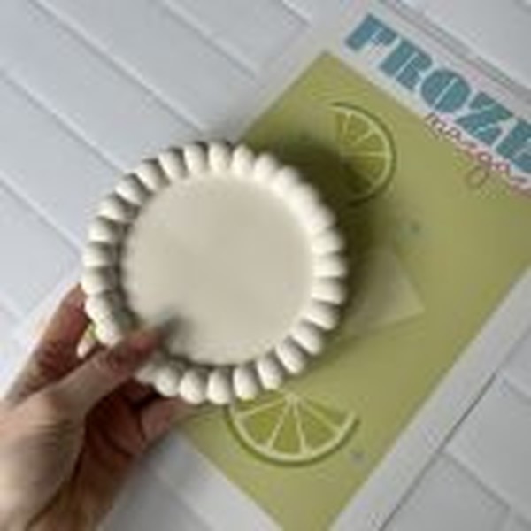 قالب بشقاب مرواریدی