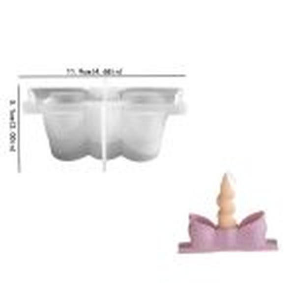 قالب سیلیکونی جاشمعی پاپیون