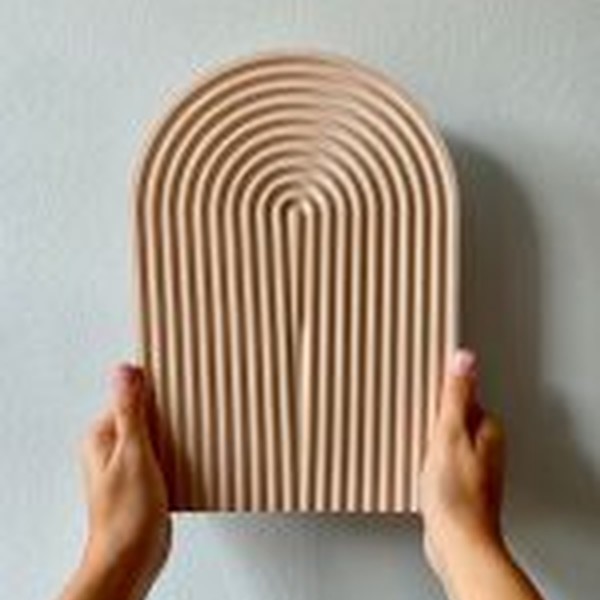 قالب سیلیکونی سینی رنگینکمان