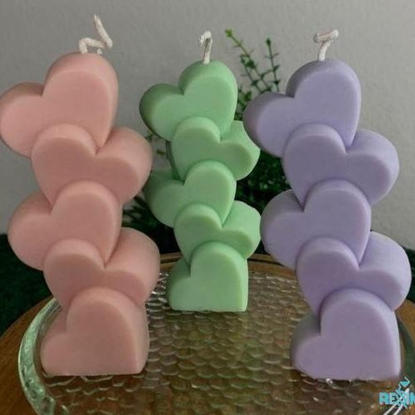 قالب قلب چهارتایی