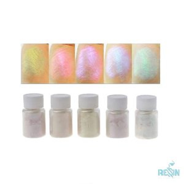 رنگ پودری شب تاب