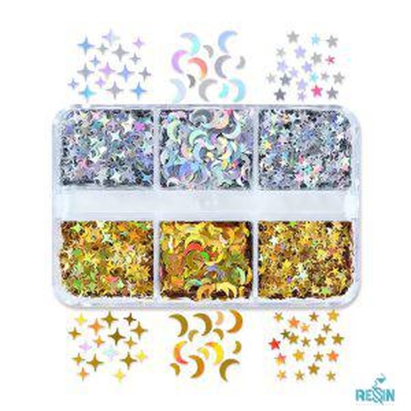 پولک فلزی برف