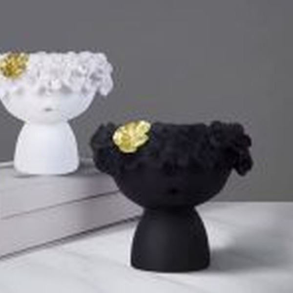 قالب گلدان شکوفه