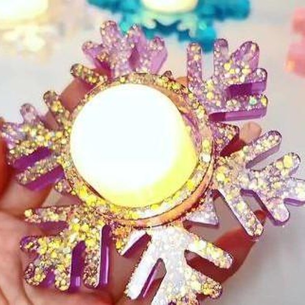 قالب جا شمعی برف