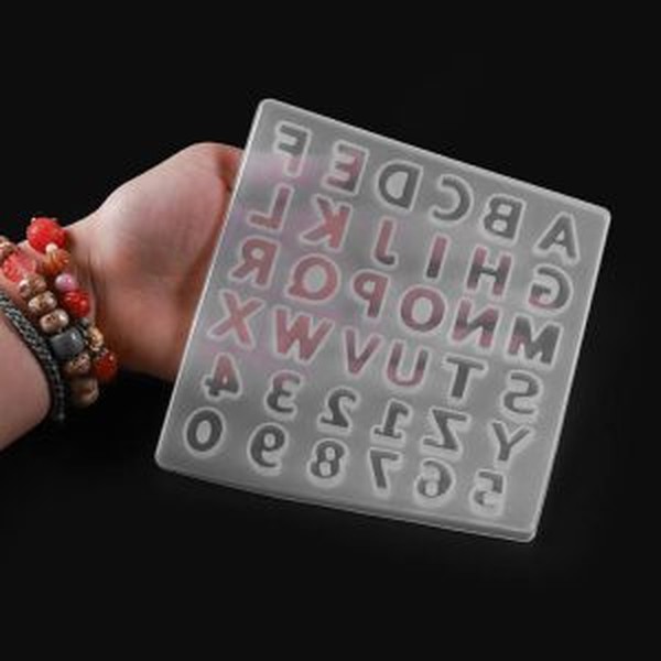 قالب سیلیکونی حروف پین دار