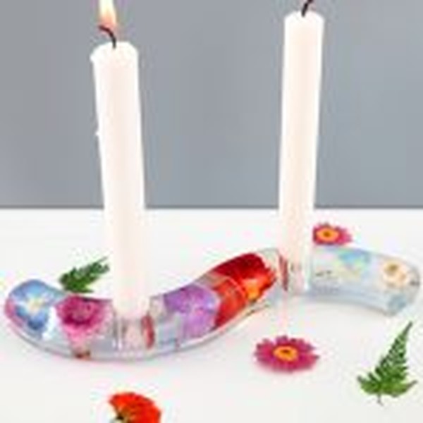 Two Model Spiral Glass Mould