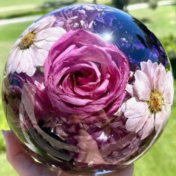 قالب سیلیکونی گوی بزرگ به همراه پایه چو