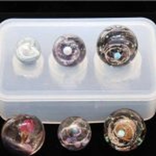 قالب سیلیکونی گوی سه سایز