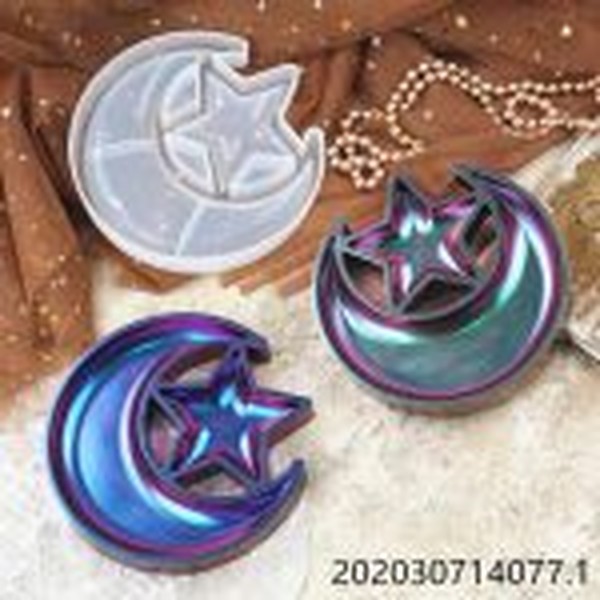 قالب سیلیکونی ماه و ستاره