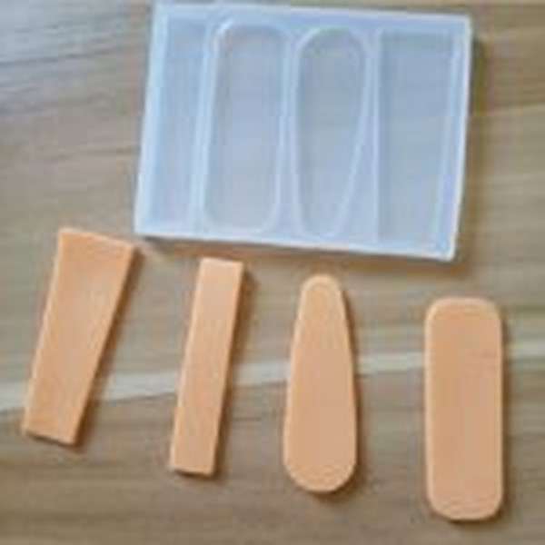 قالب سیلیکونی گیره مو