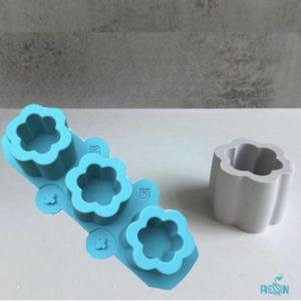 قالب سیلیکونی گلدان دالبردار