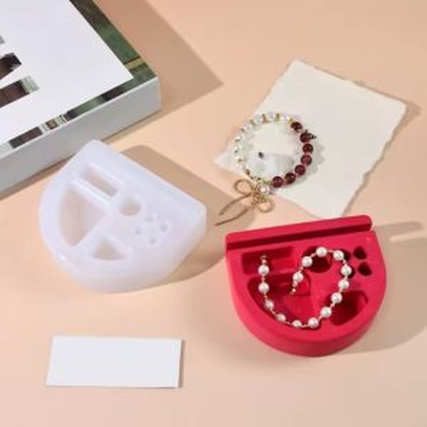 قالب سیلیکونی کلیپس رزینی