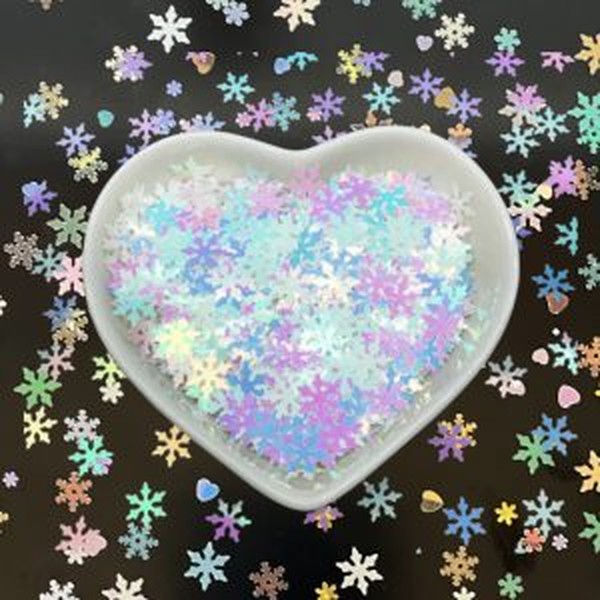 پولک فلزی برف