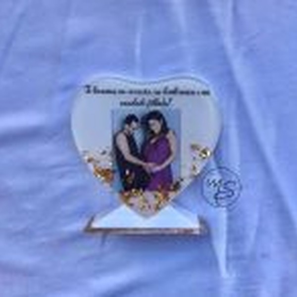 قالب سیلیکونی قلب پایه دار