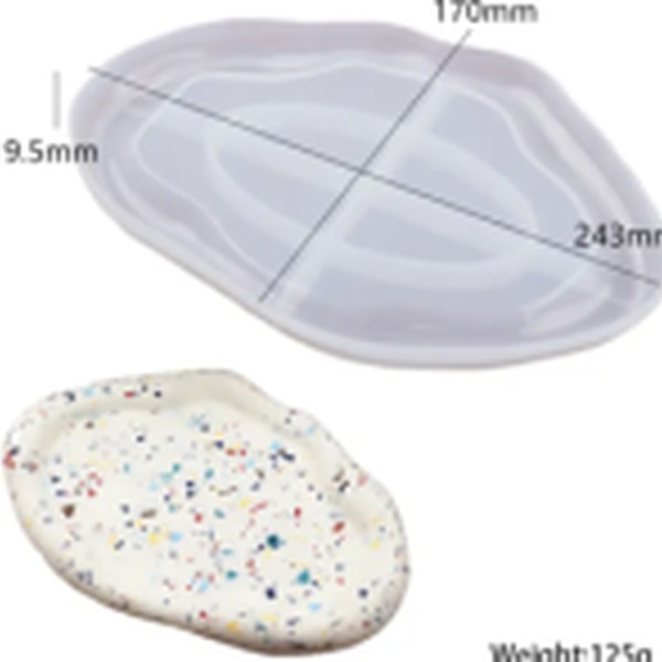 قالب پفی گرد و بیضی