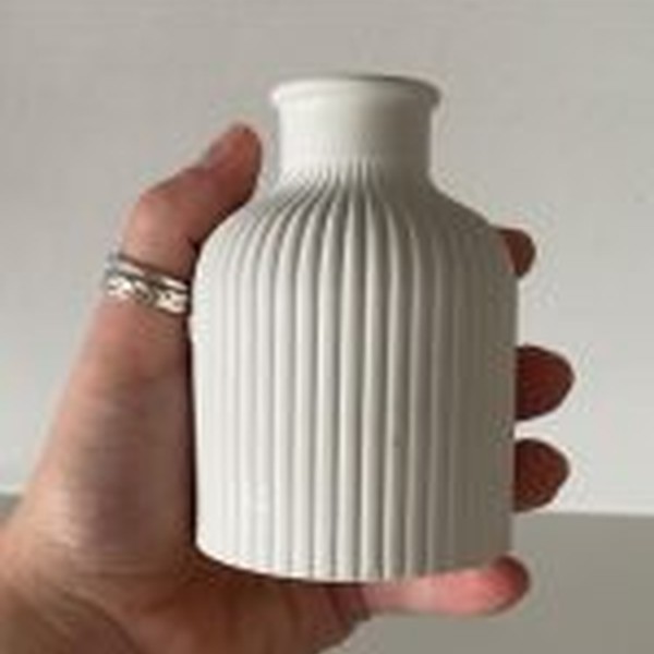 قالب سیلیکونی گلدان_شیاردار