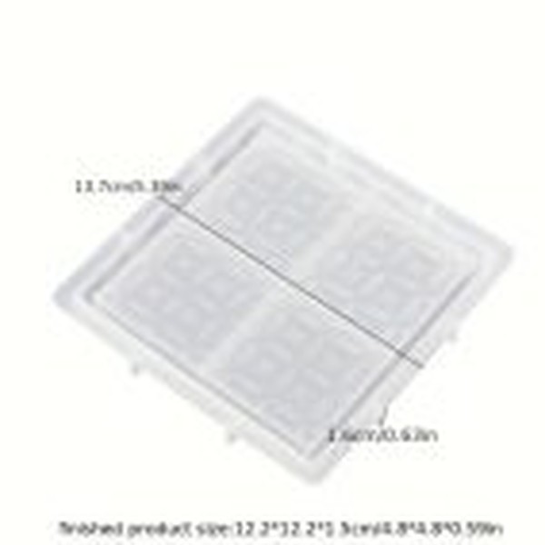 قالب سینی لبهدار مدل طرح دار