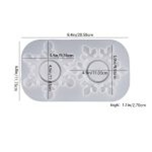 قالب جا شمعی برف