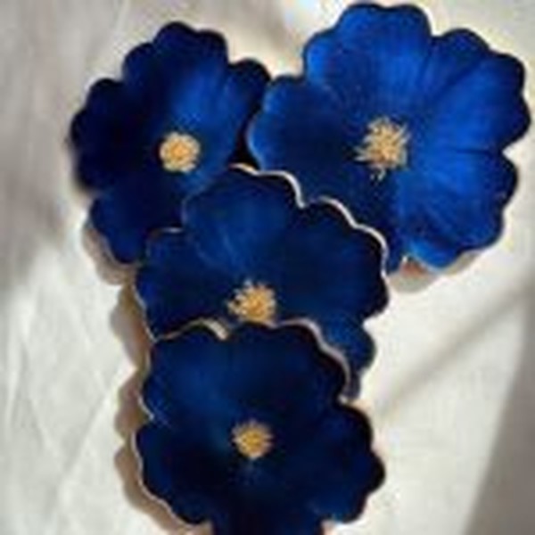 قالب زیرلیوانی گل