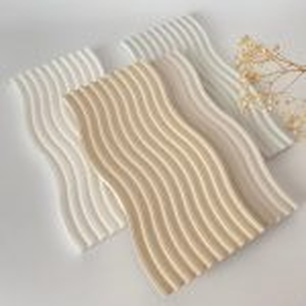 قالب سینی رنگینکمان طرح موج