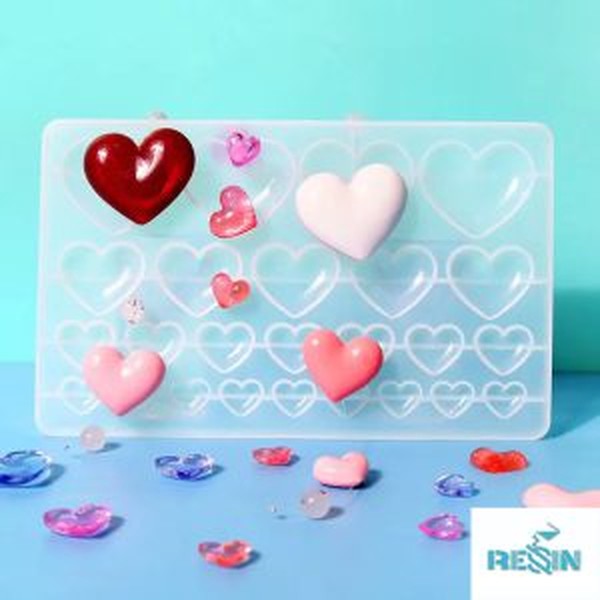 قالب سیلیکونی کلیپس رزینی