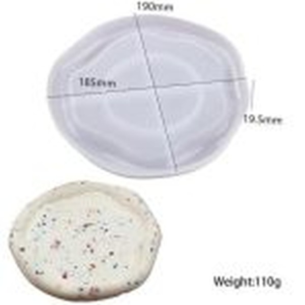 قالب پفی گرد و بیضی