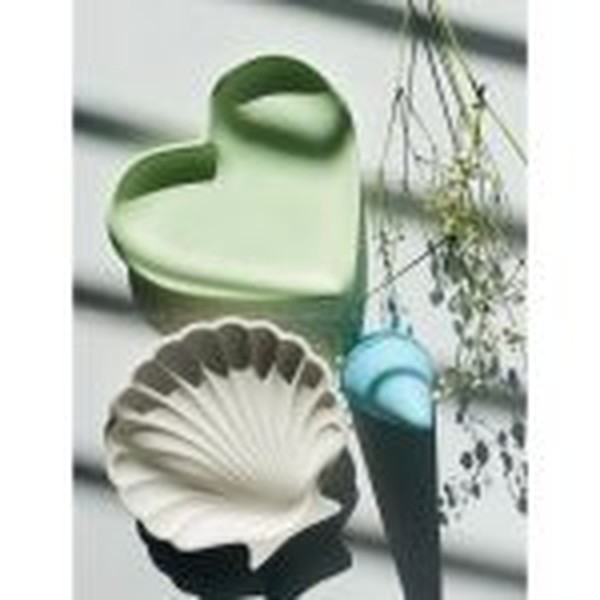 قالب بشقاب قلب