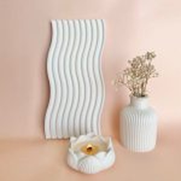 قالب سینی رنگینکمان طرح موج