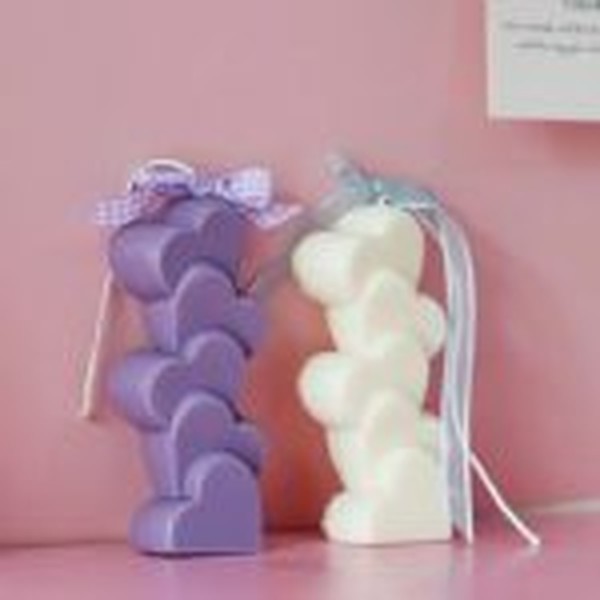 قالب قلب چهارتایی