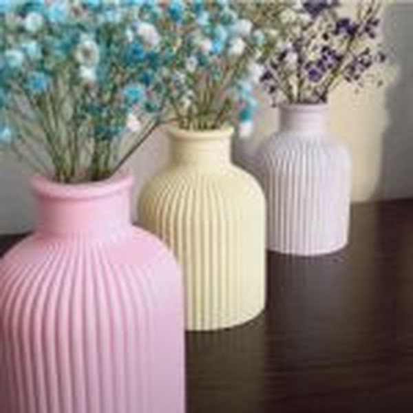 قالب سیلیکونی گلدان_شیاردار