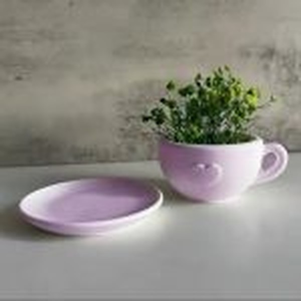 قالب فنجان و نعلبکی