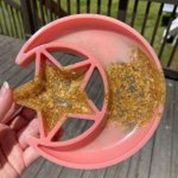 قالب سیلیکونی ماه و ستاره