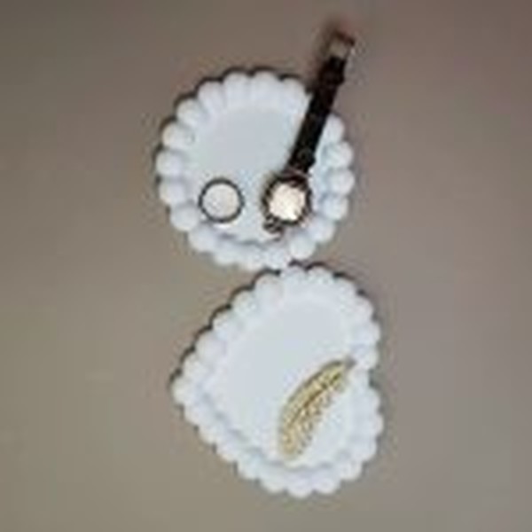 قالب سیلیکونی قلب مرواریدی