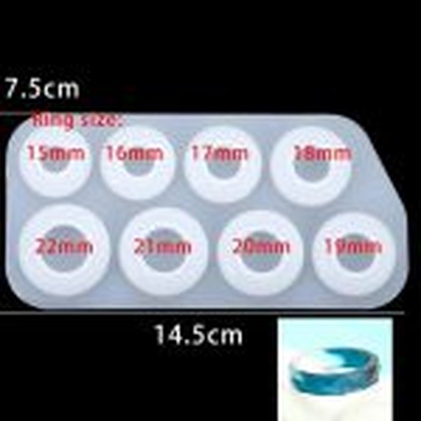 قالب سیلیکونی انگشتر