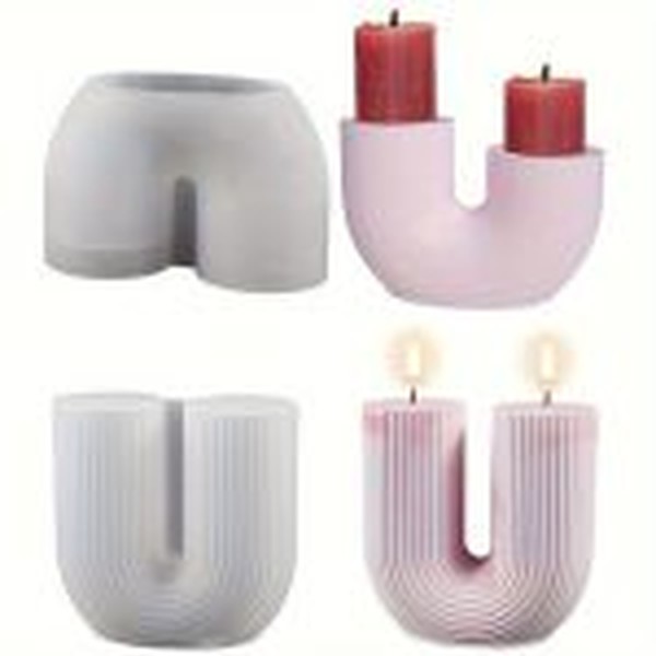 قالب جاشمعی U شکل