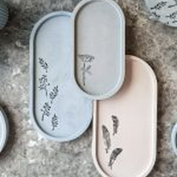 قالب سه سایز بیضی لبهدار